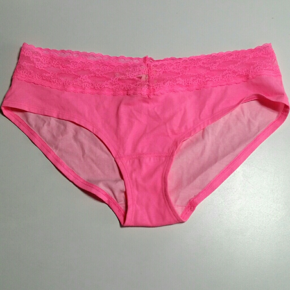 VS neon pink hipster panties